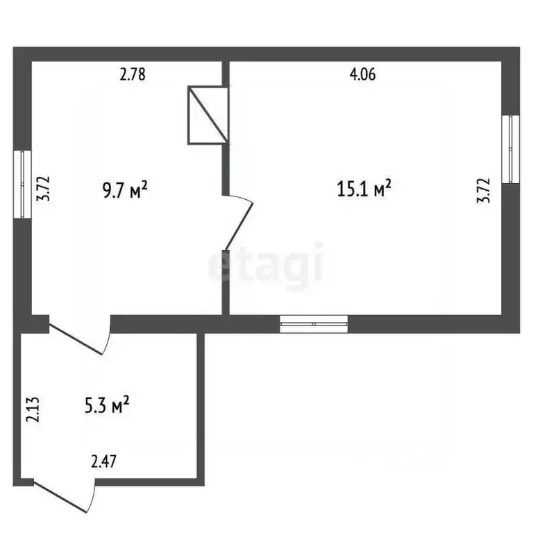 2-к кв. Саратовская область, Балашов ул. Агеева, 4 (30.1 м) - Фото 2
