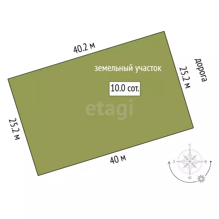 Участок в Тюменская область, Нижнетавдинский муниципальный округ, ... - Фото 2