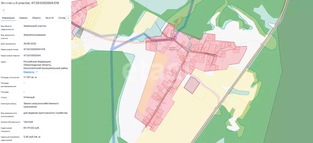 Участок в Нежновское сельское поселение, деревня Большое Стремление ... - Фото 2