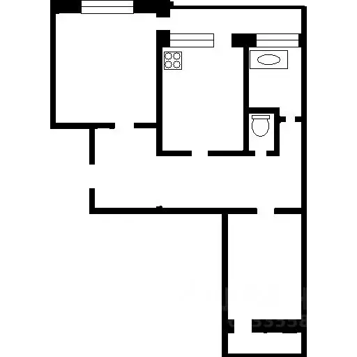 2-к кв. Татарстан, Казань ул. Сибгата Хакима, 7 (78.0 м) - Фото 1