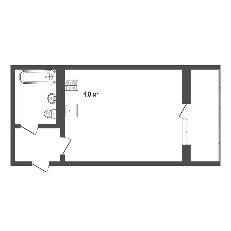 Квартира-студия: Анапа, Супсехское шоссе, 47к2 (31.2 м) - Фото 1