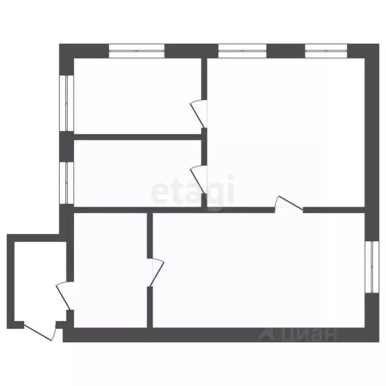 Дом в Кемеровская область, Юрга Чистопрудная ул., 8 (34 м) - Фото 1