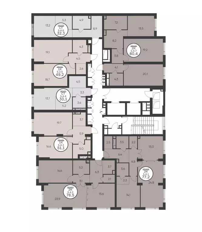 2-комнатная квартира: Москва, Крылатская улица, 33к1 (80.4 м) - Фото 1