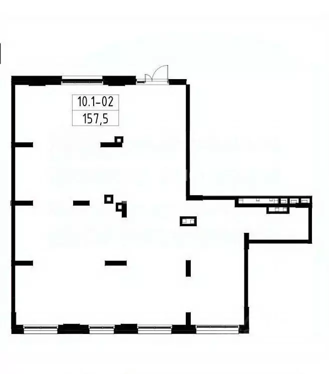 Помещение свободного назначения в Москва ул. Лобановский Лес, 11 (158 ... - Фото 2