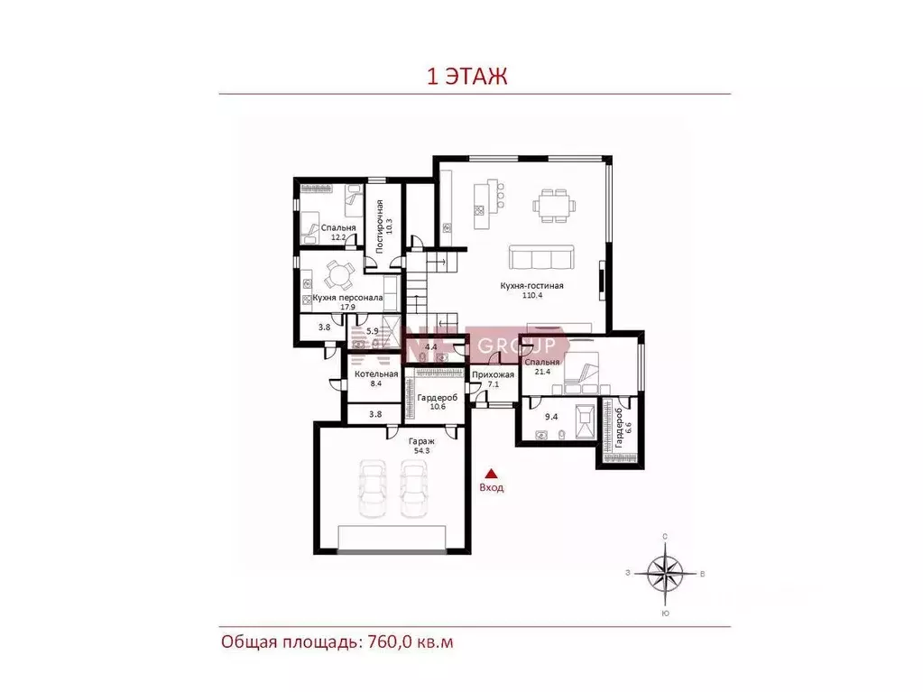 Коттедж в Московская область, Одинцовский городской округ, д. ... - Фото 2