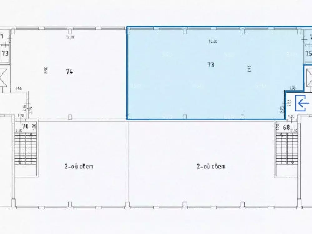 Офис в Москва ул. 2-я Машиностроения, 27С6 (167 м) - Фото 1