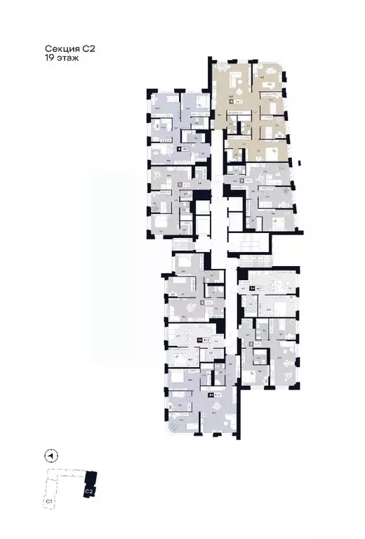3-к кв. Москва Лодочная ул., 27К2 (91.3 м) - Фото 1