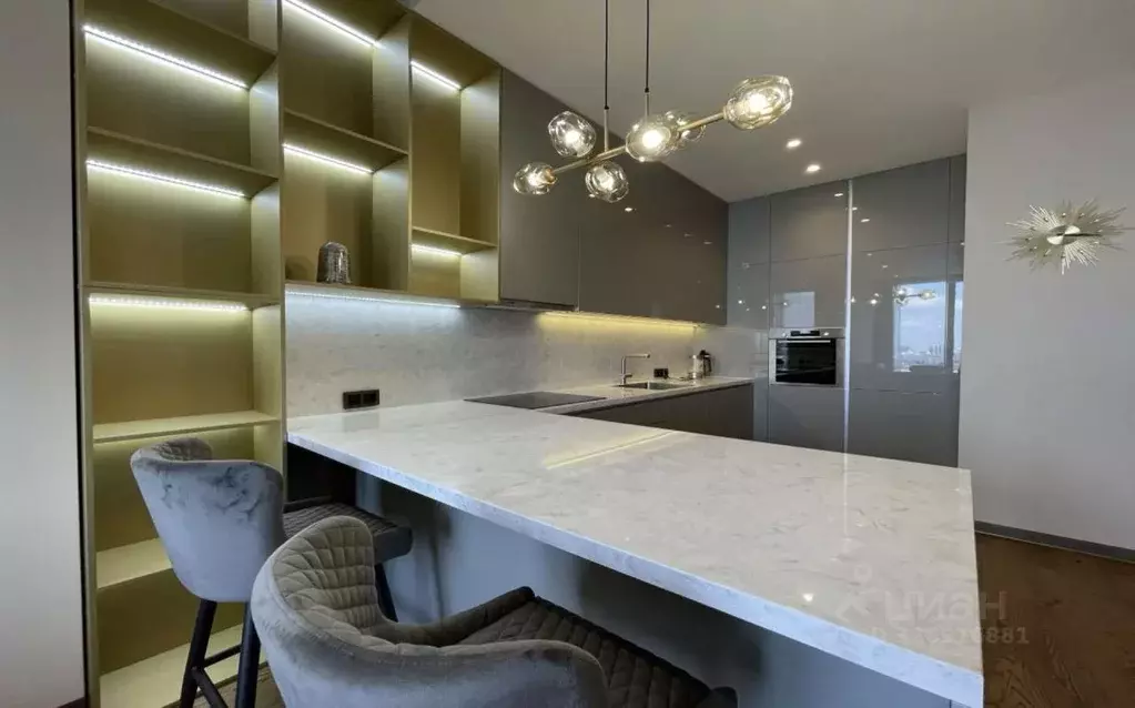 1-к кв. Москва 1-й Красногвардейский проезд, 22с2 (62.6 м) - Фото 1