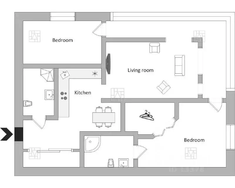 3-к кв. Москва Ботанический пер., 16 (135.0 м) - Фото 2