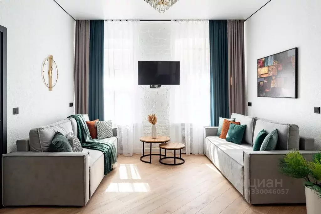 3-к кв. Санкт-Петербург пер. Гривцова, 24 (80.0 м) - Фото 1