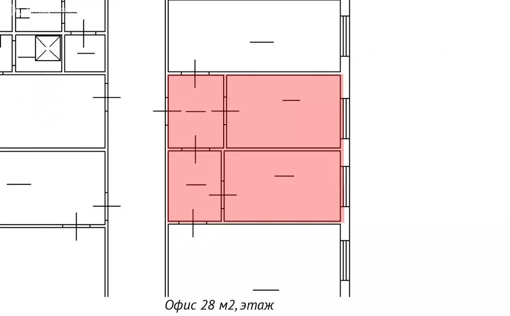 Офис (28 м) - Фото 1