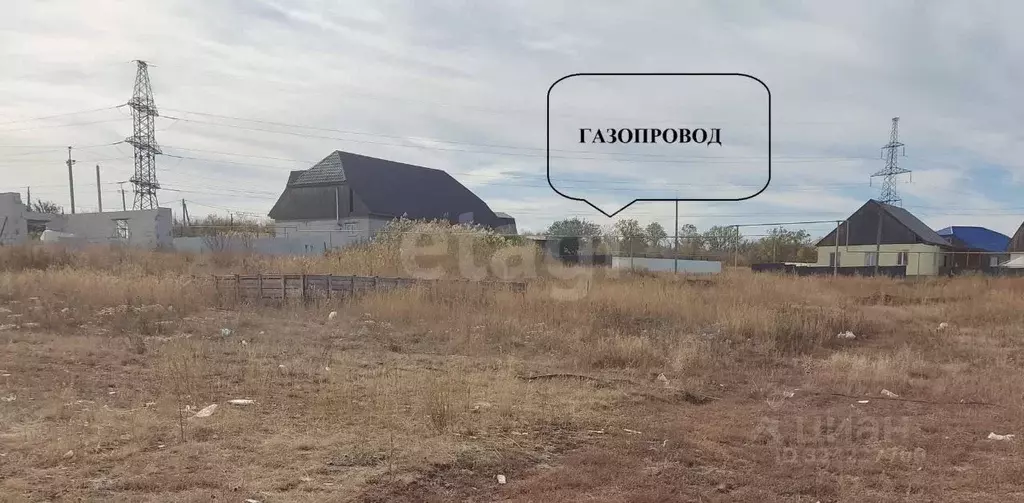 Участок в Саратовская область, с. Сторожевка ул. Курдюмская, 8 (10.0 ... - Фото 1