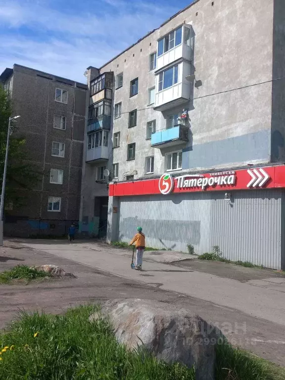 2-к кв. Мурманская область, Мурманск ул. Алексея Хлобыстова, 14к1 ... - Фото 0