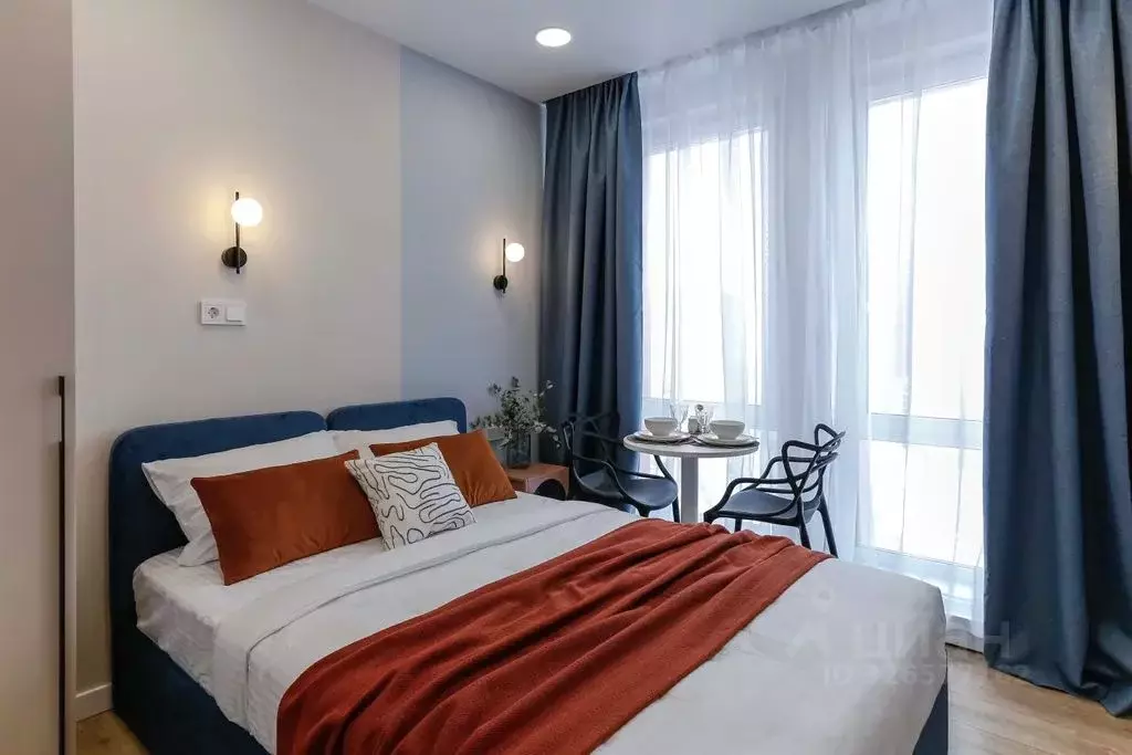 Студия Москва Новоостаповская ул., 20 (18.0 м) - Фото 1