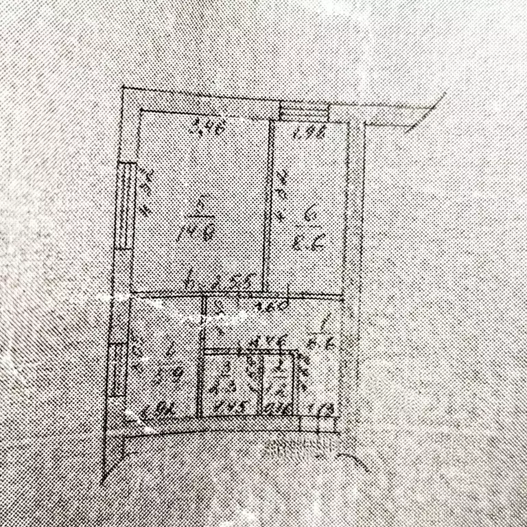 2-к кв. Пензенская область, с. Бессоновка ул. Сурская, 117А (39.5 м) - Фото 1