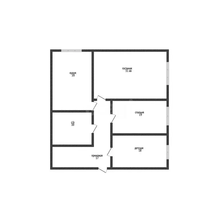 3-комнатная квартира: Махачкала, Магарамкентская улица, 15 (115 м) - Фото 1