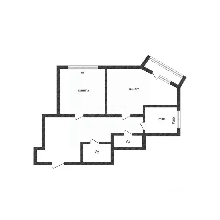 2-к кв. Приморский край, Владивосток Снеговая Падь мкр, ул. Адмирала ... - Фото 2