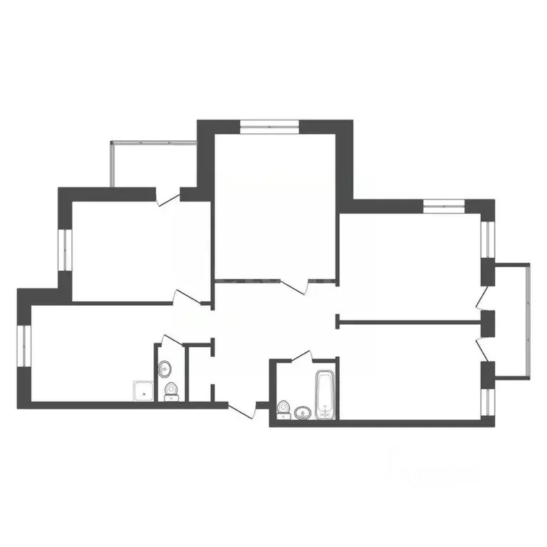 4-к кв. Красноярский край, Красноярск городской округ, пос. Солонцы, ... - Фото 2