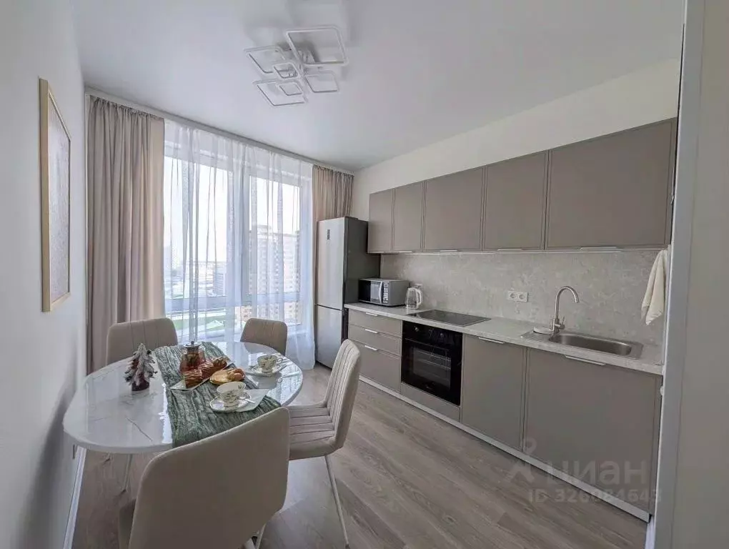 1-к кв. Тюменская область, Тюмень ул. Юрия Рогачева, 11к2 (31.2 м) - Фото 1