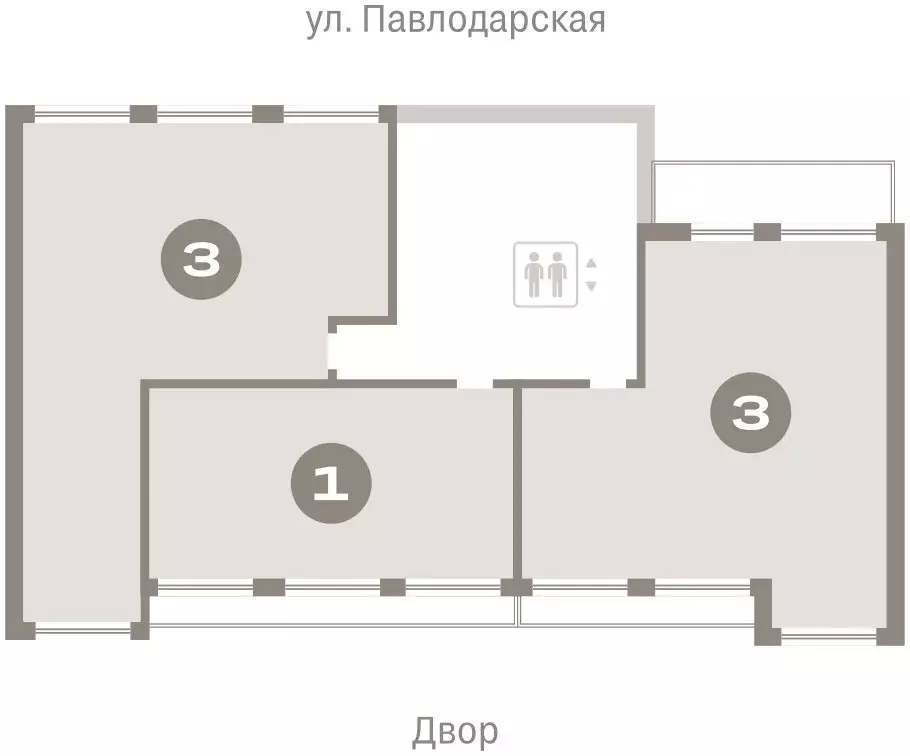 1-комнатная квартира: Екатеринбург, Павлодарская улица, 17 (58.6 м) - Фото 1