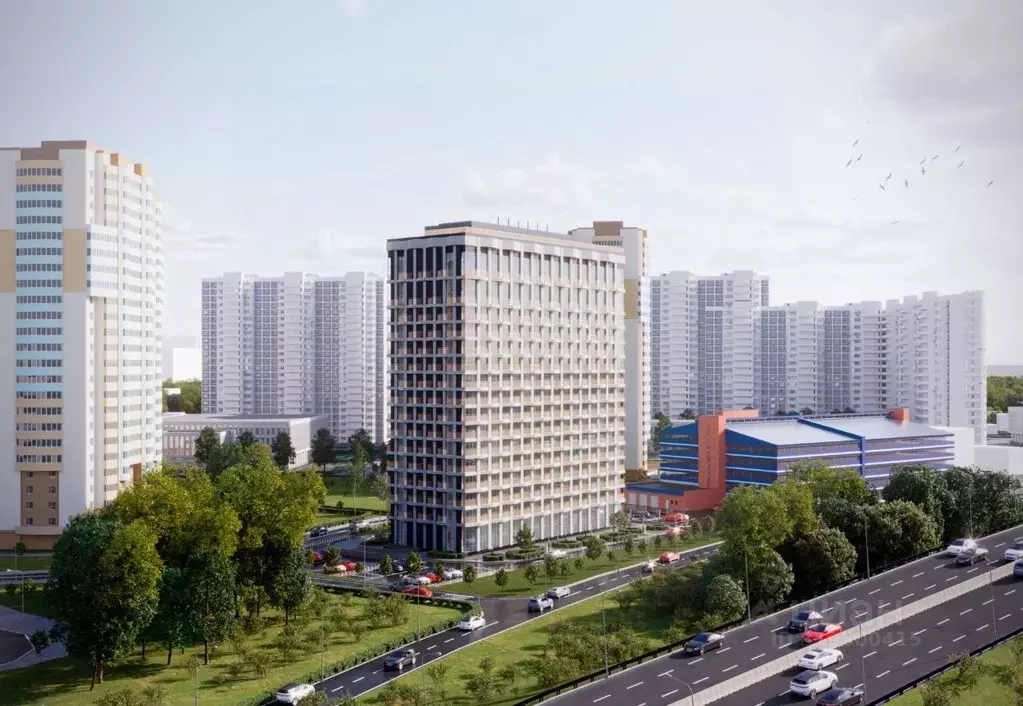 Студия Московская область, Одинцово Кутузовский мкр,  (22.58 м) - Фото 1