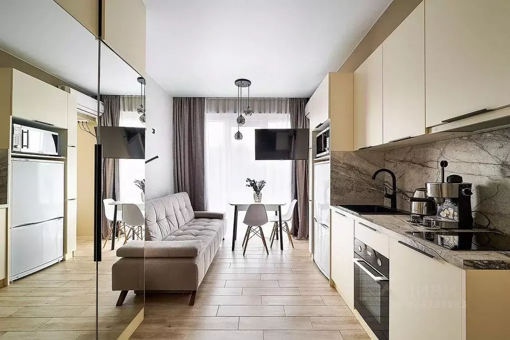 1-к кв. Краснодарский край, Сочи Хоста жилрайон, ул. Шоссейная, 3Е ... - Фото 1