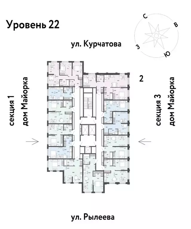 2-к кв. Тюменская область, Тюмень ул. Краснооктябрьская, 10к2 (29.38 ... - Фото 1