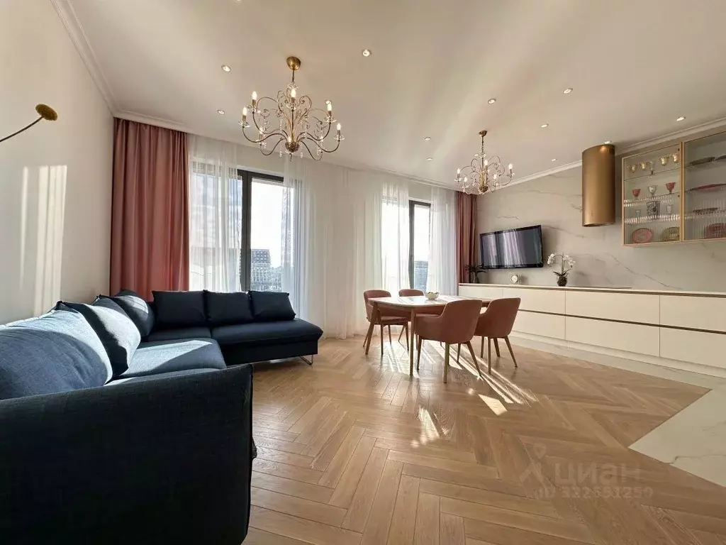 3-к кв. Санкт-Петербург Петровский просп., 24к2 (117.9 м) - Фото 1