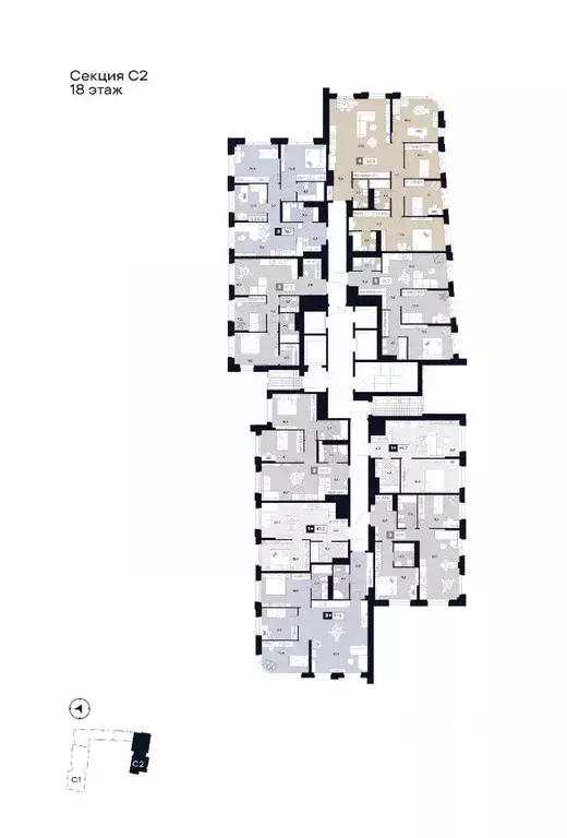 4-к кв. Москва Лодочная ул., 27К2 (125.8 м) - Фото 1