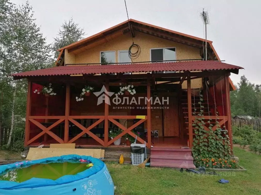 Дом в Иркутская область, Усолье-Сибирское Сосновый бор СТ, 222 (52 м) - Фото 1