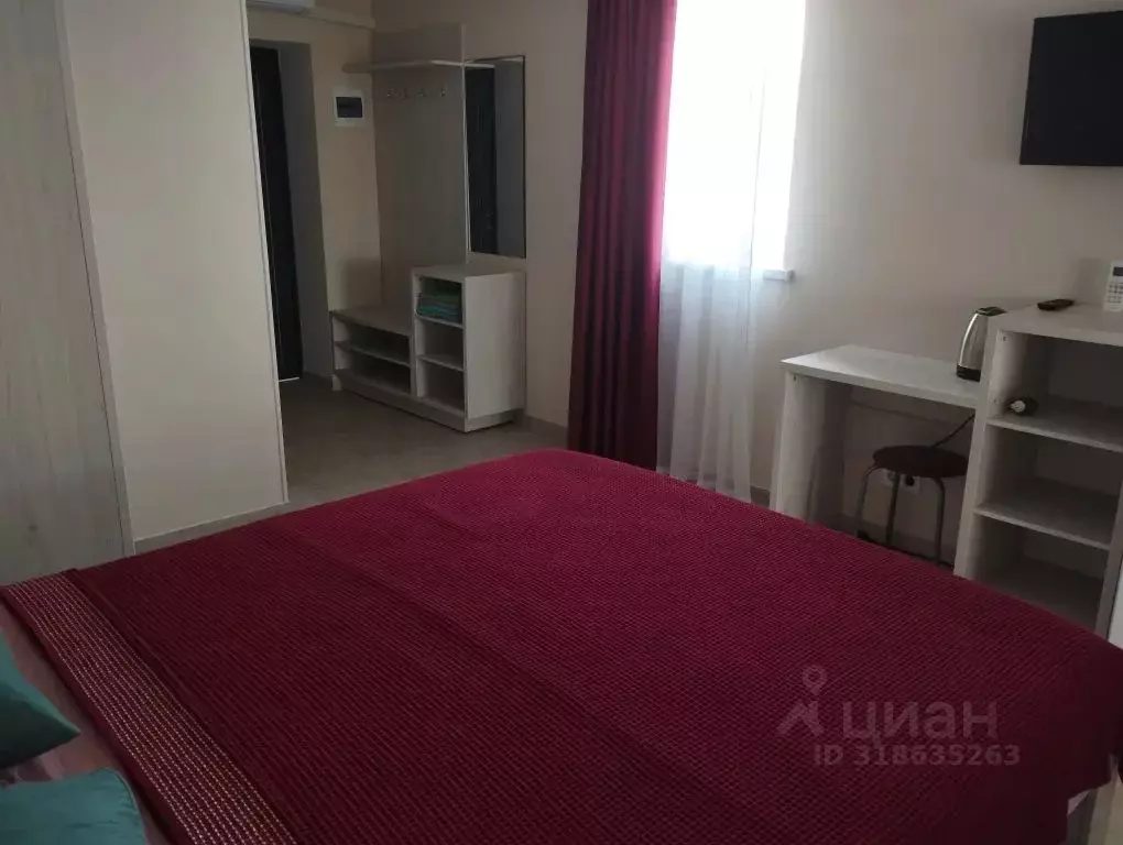 Комната Крым, Феодосия муниципальный округ, Курортное пгт ул. ... - Фото 1