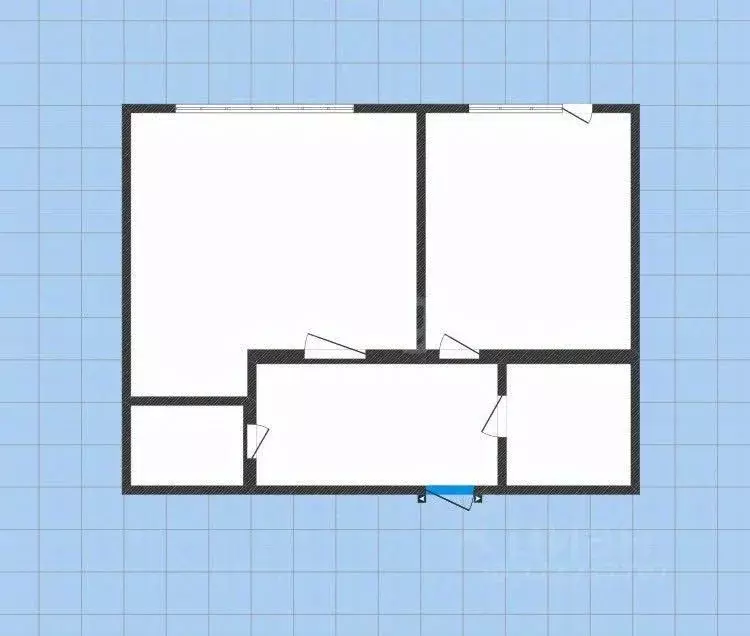 1-к кв. Курская область, Курск ул. Пучковка, 108Д (36.0 м) - Фото 2