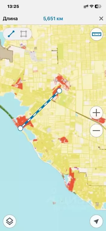 Участок в Крым, Сакский район, Штормовское с/пос, с. Приветное ул. ... - Фото 2