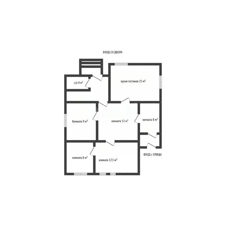 Дом в Краснодарский край, Калининская ст-ца ул. Заливная, 44 (90 м) - Фото 2