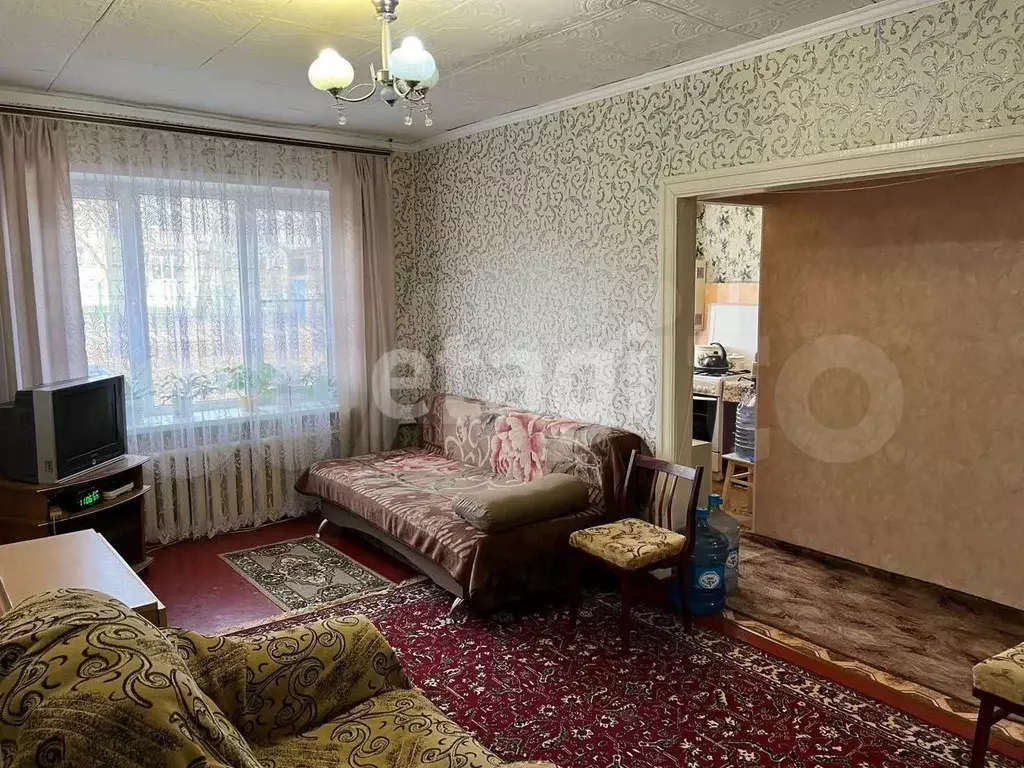 3-к. квартира, 56,6 м, 1/4 эт. - Фото 1