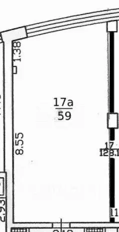 Офис в Санкт-Петербург 26-я Васильевского острова линия, 15Б (59 м) - Фото 2