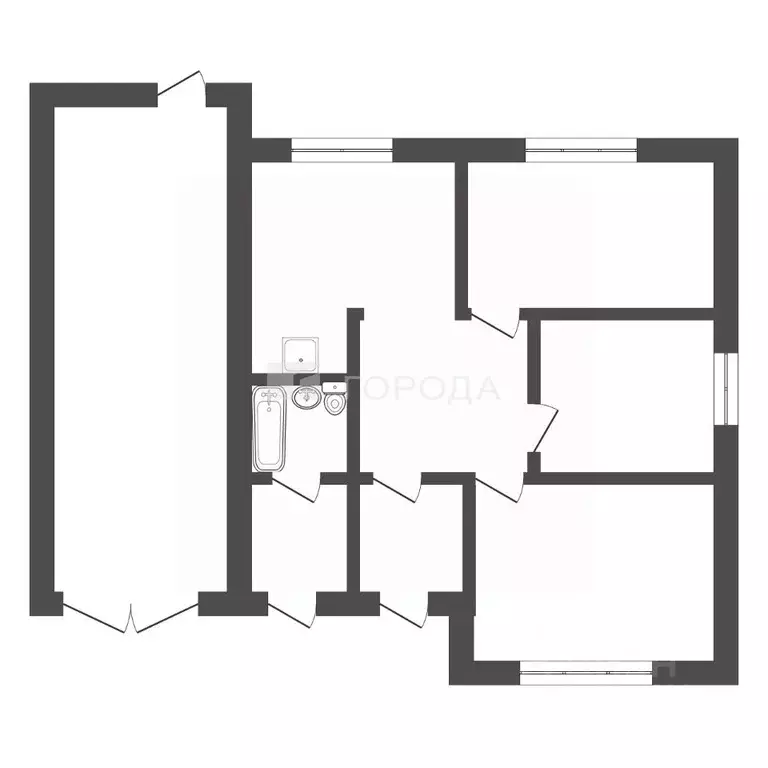Дом в Алтайский край, Первомайский район, с. Фирсово ул. Оливковая, 8 ... - Фото 2