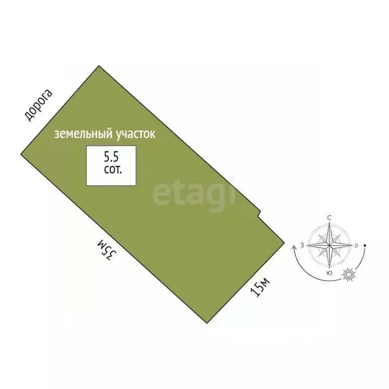 Участок в Самарская область, Самара Железнодорожник СТ, 31-й массив,  ... - Фото 1