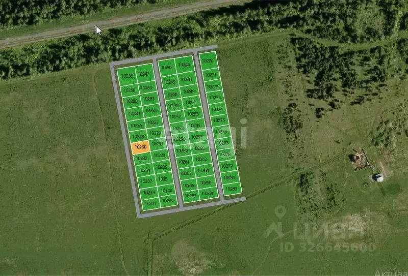 Участок в Тюменская область, Тюменский муниципальный округ, ... - Фото 1