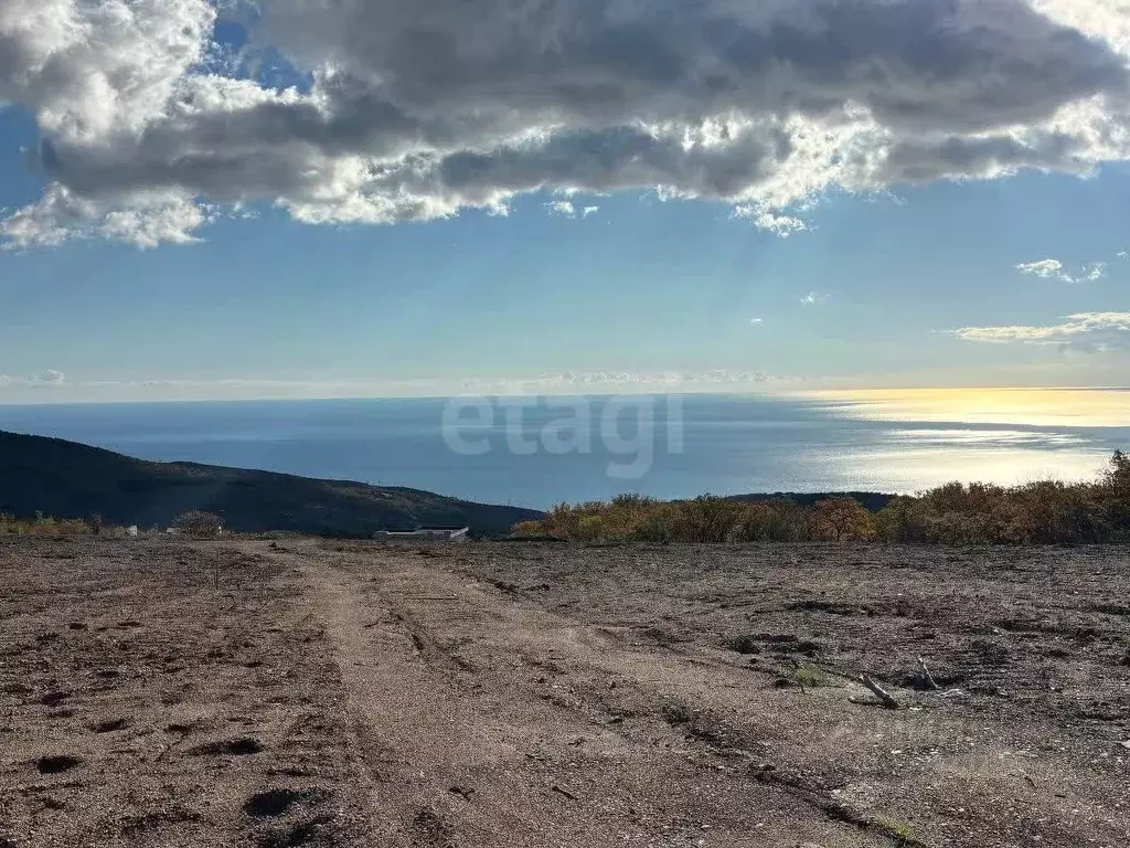 Участок в Крым, Алушта муниципальный округ, с. Лучистое пер. Сливовый ... - Фото 1