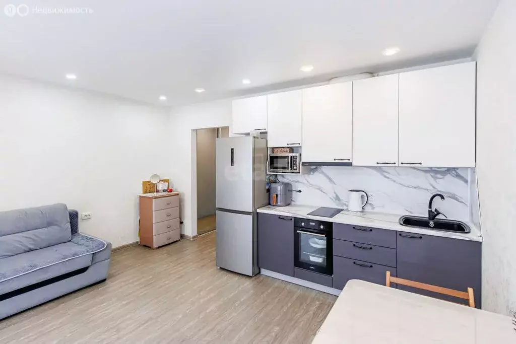 Квартира-студия: Тюмень, Обдорская улица, 1 (26.6 м) - Фото 2