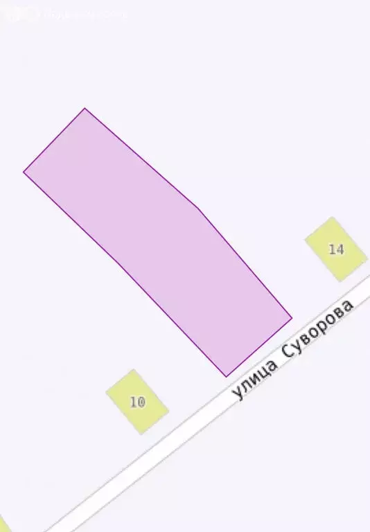 Участок в Убеженская, улица Суворова, 12 (25 м) - Фото 1