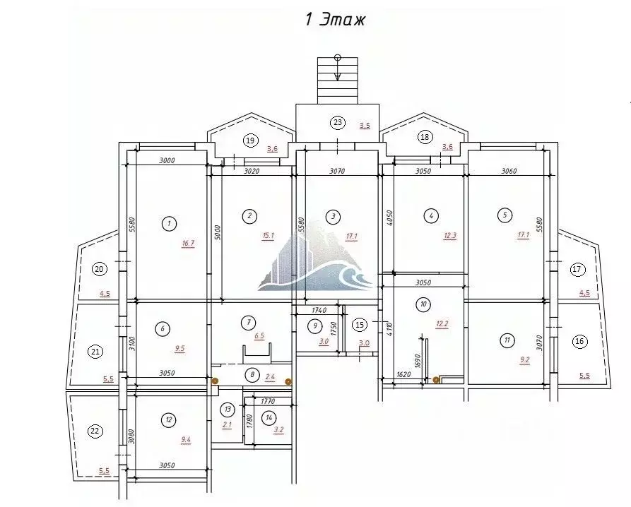 Помещение свободного назначения в Крым, Ялта ул. Грибоедова, 21к1 (175 ... - Фото 2