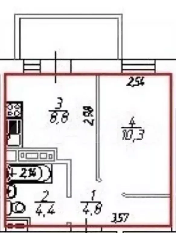 1-к кв. Иркутская область, Иркутск пер. Археолога Михаила Герасимова, ... - Фото 2