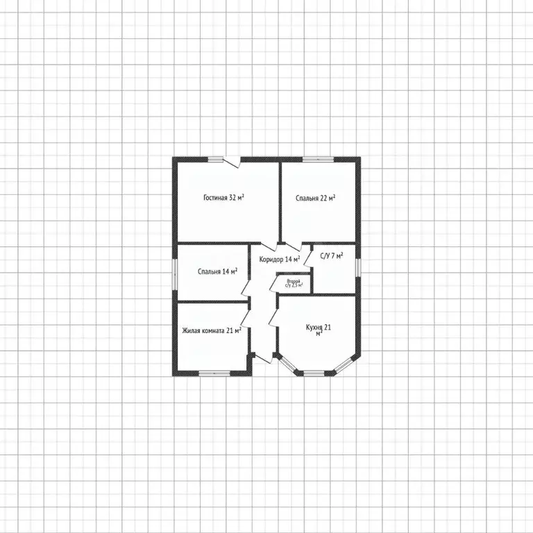 Дом в Адыгея, Майкоп ул. Анны Ахматовой (133 м) - Фото 2