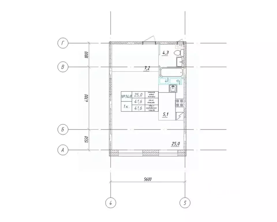 1-к кв. Приморский край, Большой Камень ул. Ленина, 14 (41.6 м) - Фото 1
