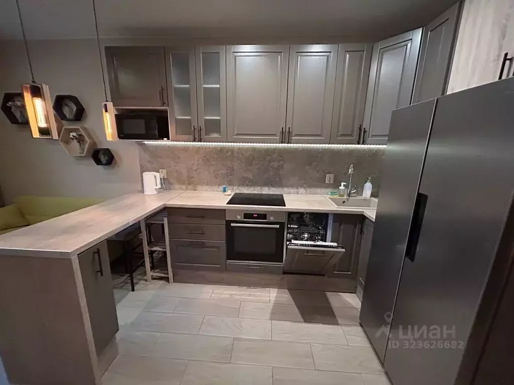 2-к кв. Ленинградская область, Мурино Всеволожский район, Оборонная ... - Фото 2