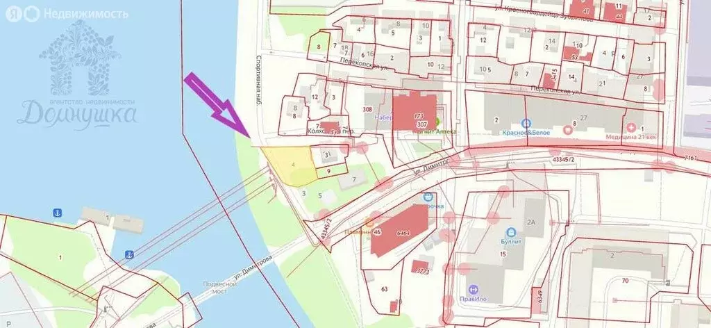 Участок в Воронеж, Колхозный переулок, 3 (7 м) - Фото 1