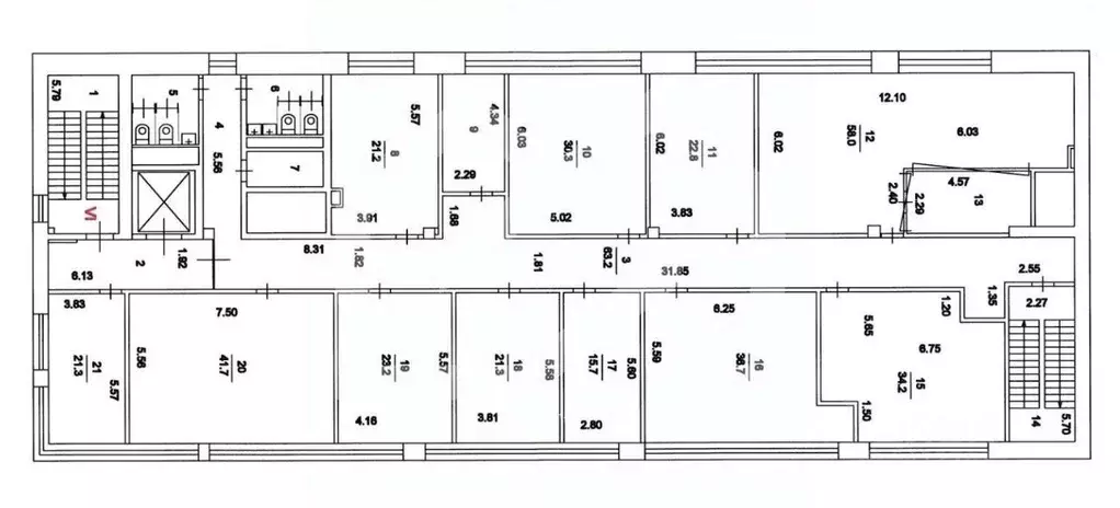 Офис в Москва 3-я Рыбинская ул., 18с19 (528 м) - Фото 2