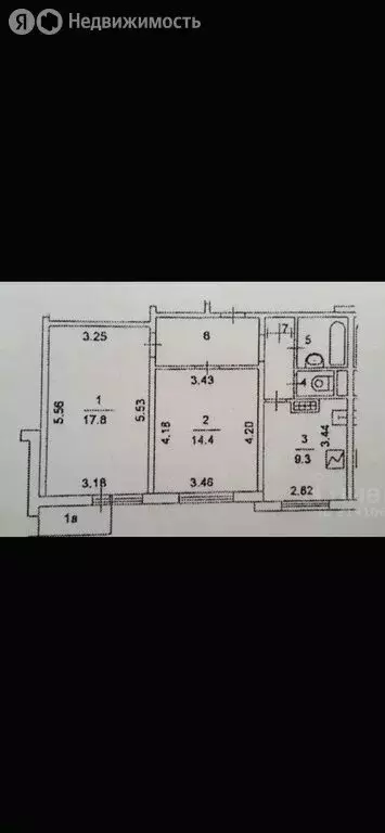 2-комнатная квартира: Москва, улица Маршала Катукова, 9к1 (53 м) - Фото 1